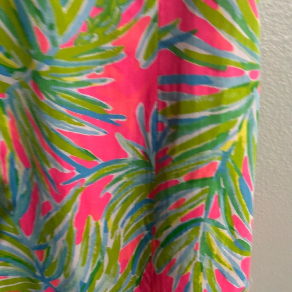 Lilly Pulitzer Mila Shift Dress Pink Green Size 14 New with tag - Picture 4 of 13